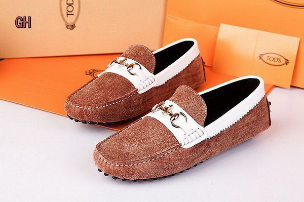 Tods Soft Leather Men Shoes--007